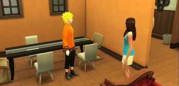 trendsBoruto serie cap 2 naruto aprovecha la fiestas y sin que hinata se de decuenta se liga a una chica jove termina follandosela en el comedor ella lo disfruta que le acabe adentro